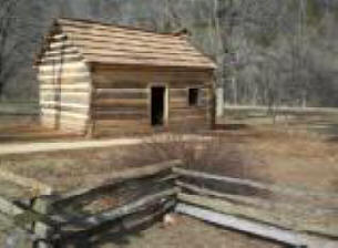 Knob Creek Cabin at Abraham Lincoln Birthplace National Historic Site