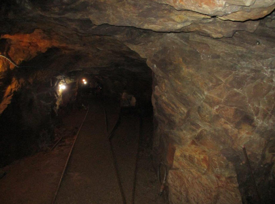 Consolidated mine tunnel in Dahlonega, GA