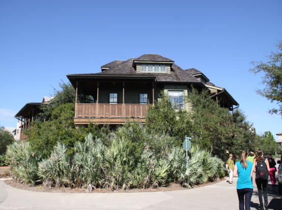  One of the homes in Rosemary Beach 