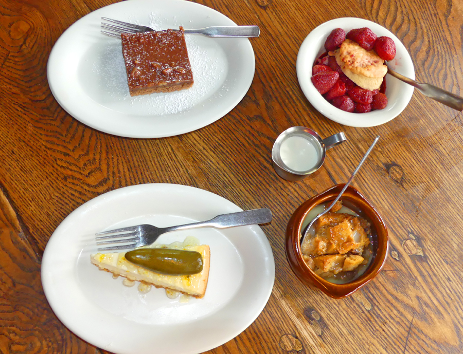 Desserts at
                                      Perini Ranch Steakhouse
