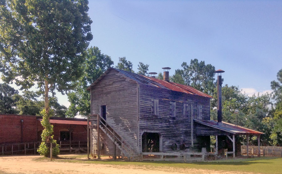 The old davis gristmill at Georgia Agrirama