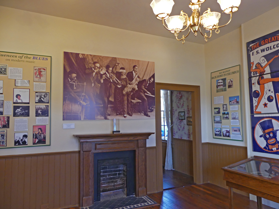 Living room in Ma rainey's house museum