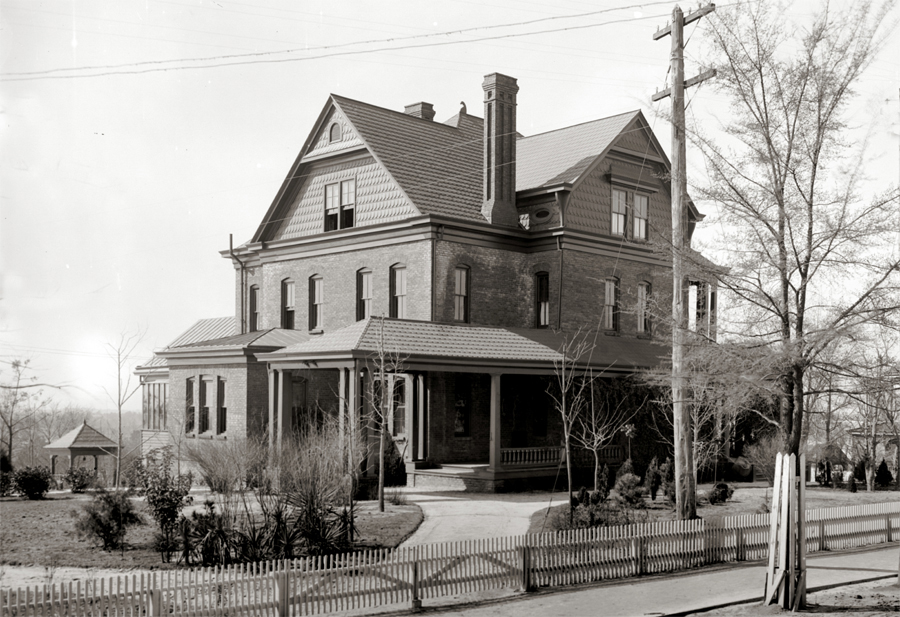 Booker T Washington's home, the Oaks in Tuskeegee