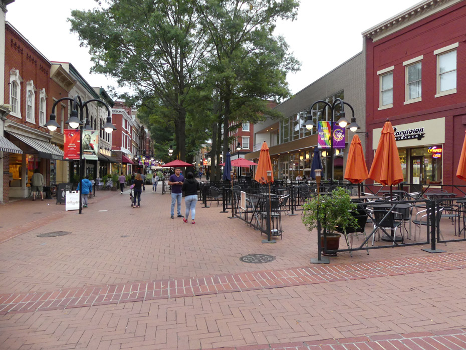  Historic Downtown Mall in Charlottesville