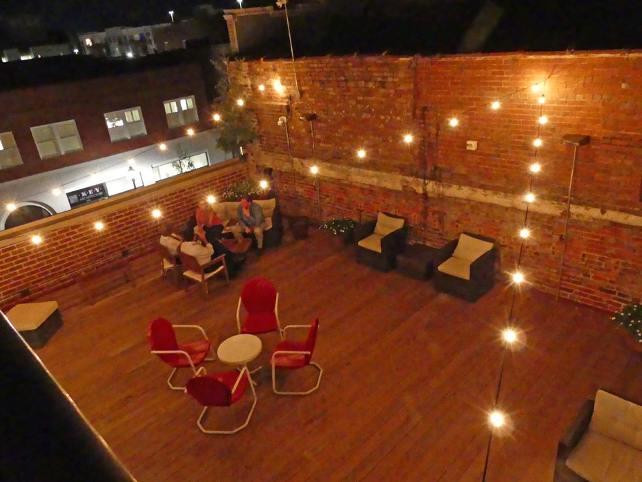 Despensary rooftop bar in Florence NC