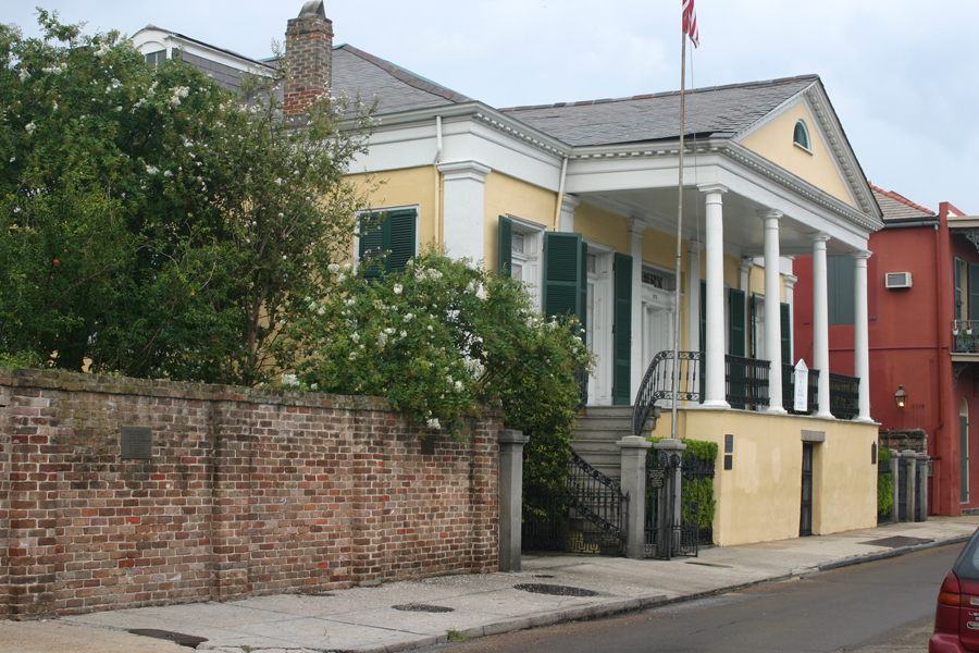 The Beauregard/Keys House in New Orleans. La
