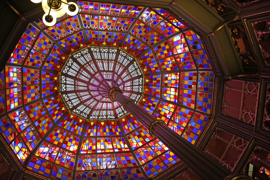 Dome in Louisiana's old capitol in Baton rouge