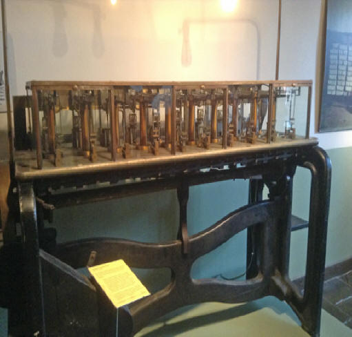 machinery used to make money for both the U.S. and the Confederacy at the Old Mint in New Orleans