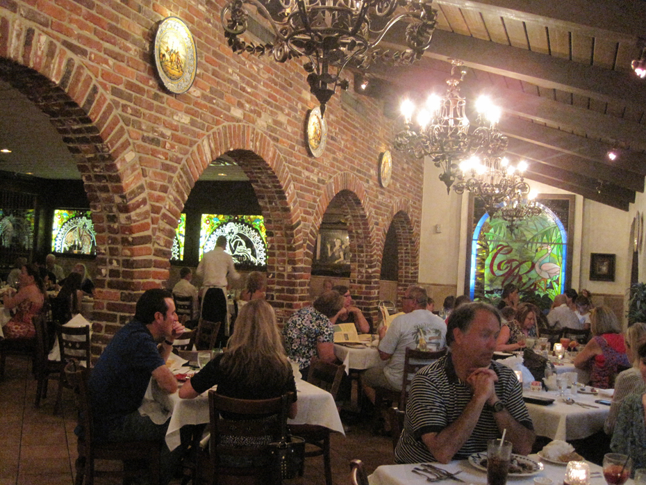 Diners at Colombia Restaurant in St. Augustine