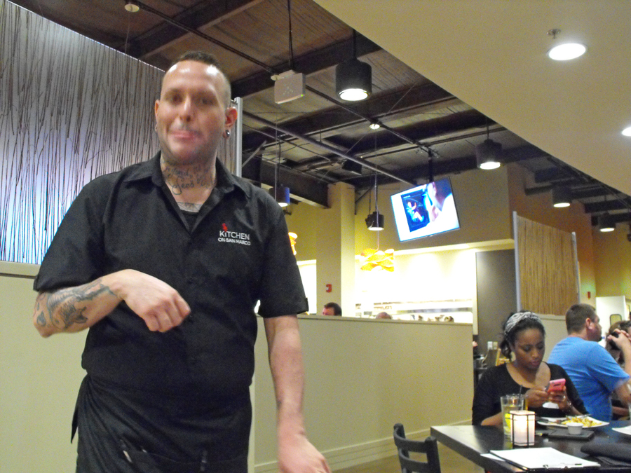 Antonio, waiter at Kitchen on San Marco