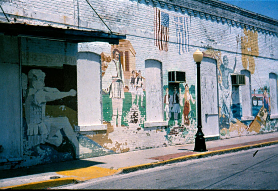 Mural in Tarpon Springs