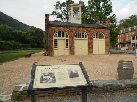 John Brown's Fort at Harpers Ferry, West Virginia