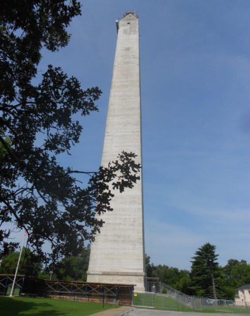 Jefferson Davis monument at his birthplace