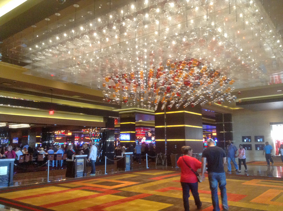 Lobby Golden Nugget Casino in Lake Charles, LA
