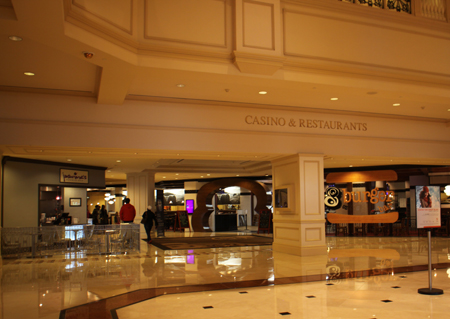 Lobby at Horseshoe Casino in Bossier City