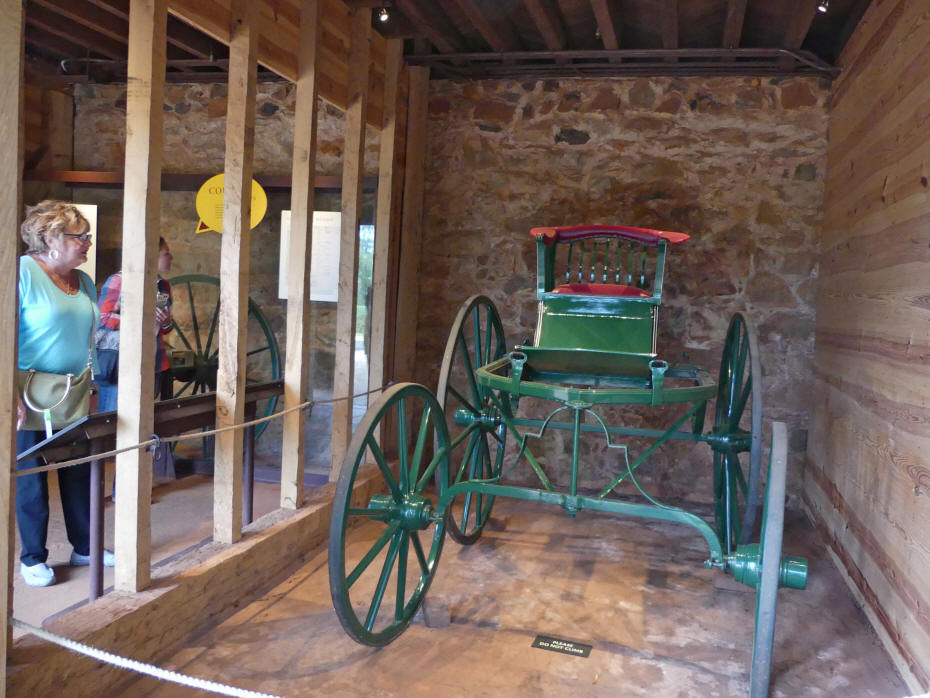 Green Buggy at Monticello