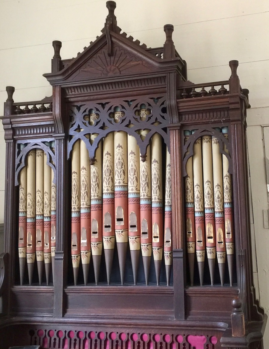 Organ at Wrightboro Methodist Church