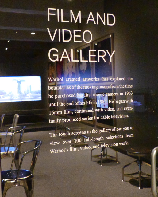 Film and Video Gallery at Andy Warhol Museum