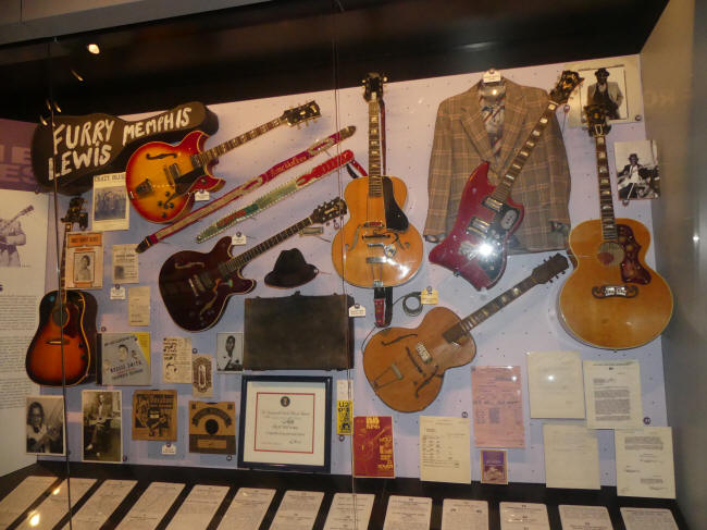 instruments and artifacts of early influencers of rock and roll