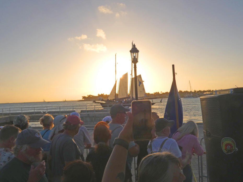 Conch republic ship at sunset mallory square.jpg