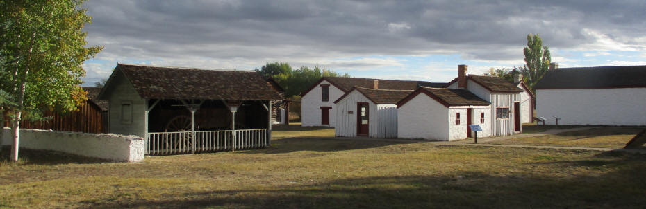 Trading post at fort bridger