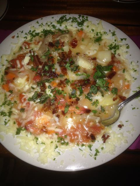 Seafood stew - Dinky’s Waterfront Restaurant in Hatteras