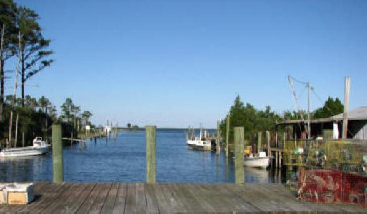 Down East fishing dock photo from Fish House Opera