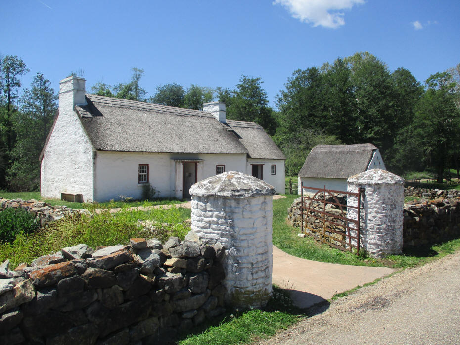 Irish house at museum