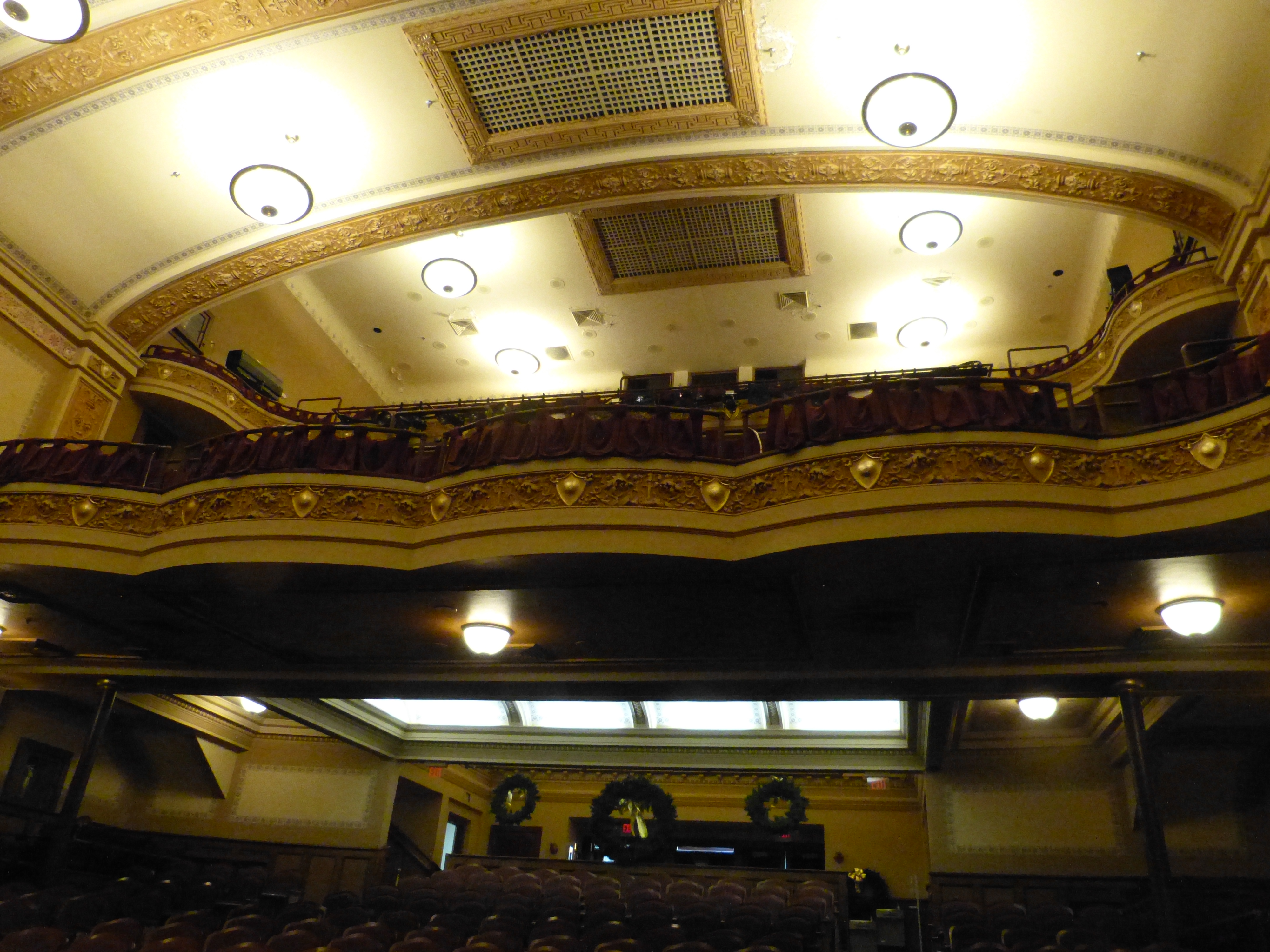 Balcony rylander theater