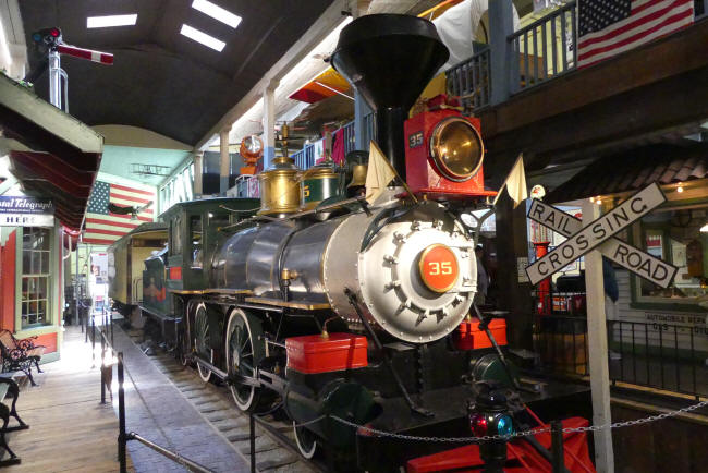 steam locomotive engine