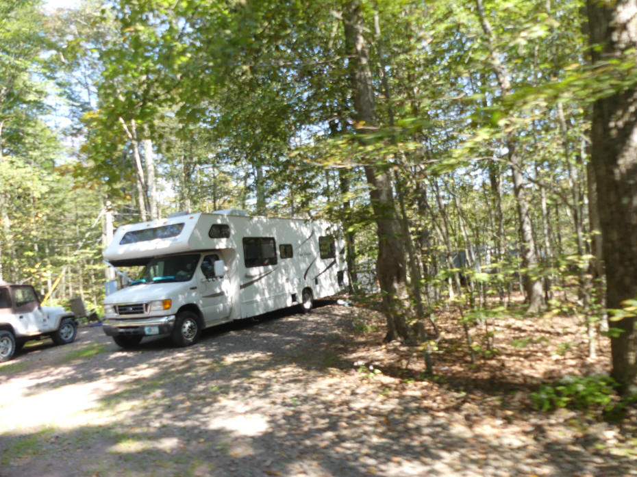 rv at pioneer campground