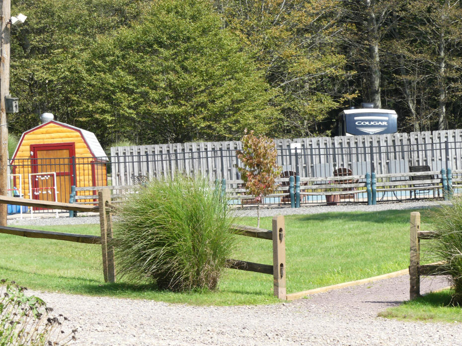 pool at pioneer campground