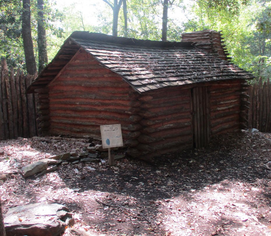 early log house