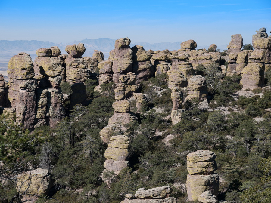 hoodoos in Willcox Arizona