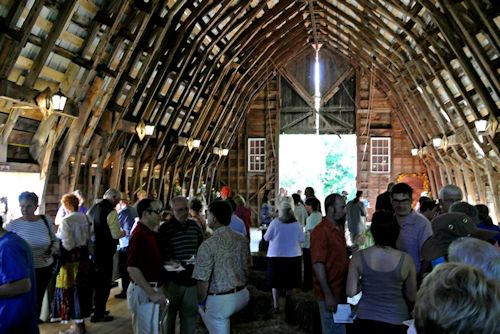 Nettle Meadow barn rededication