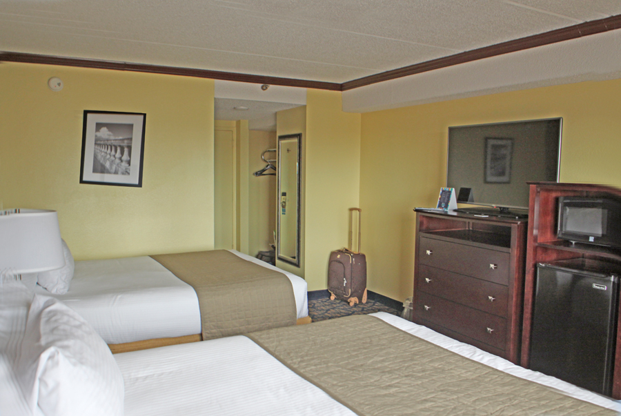 Room with two double beds at Barrymore Hotel in Tampa