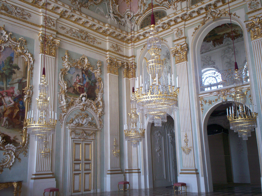 A room in Mymphenburg Palace in  munich