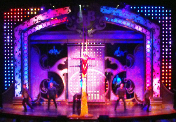 Janice Martin and the Showmen on Showboat Branson Belle in Branson Missouri