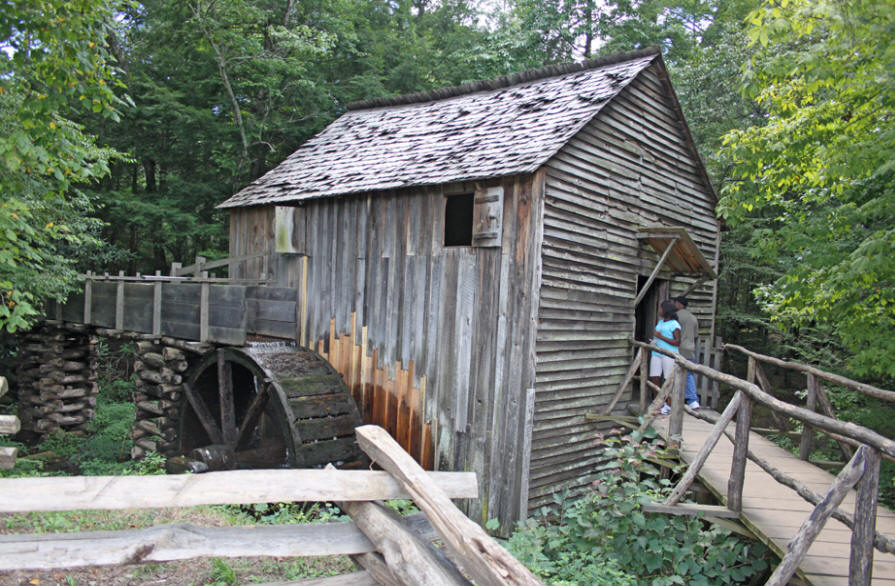 grist mill at cades cove