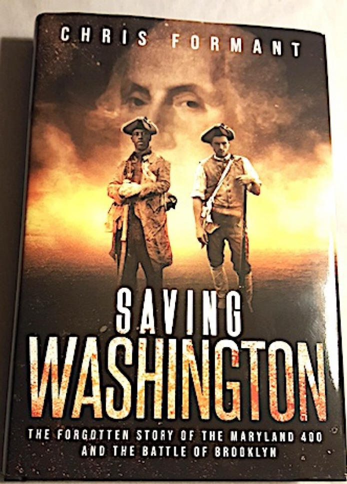 book cover, saving Washington