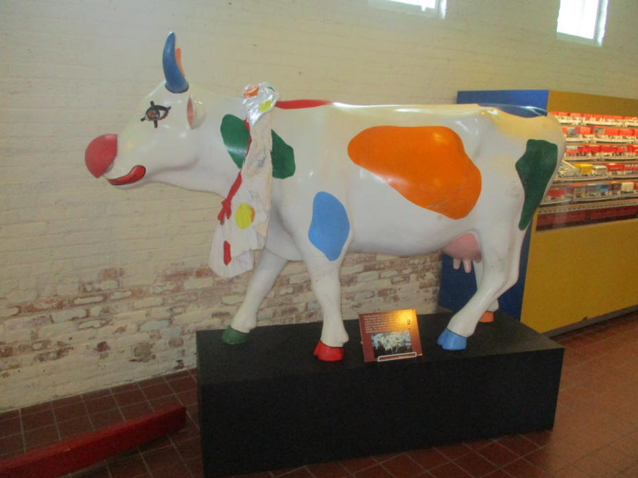 fiberglass cow