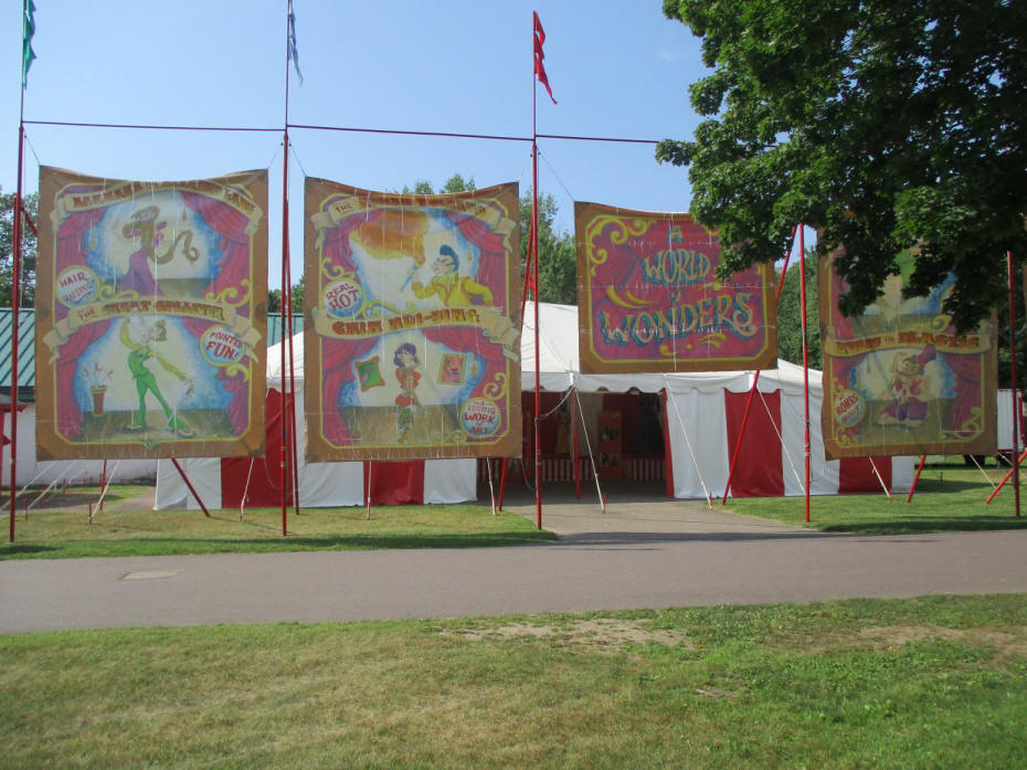 sideshow tent 
