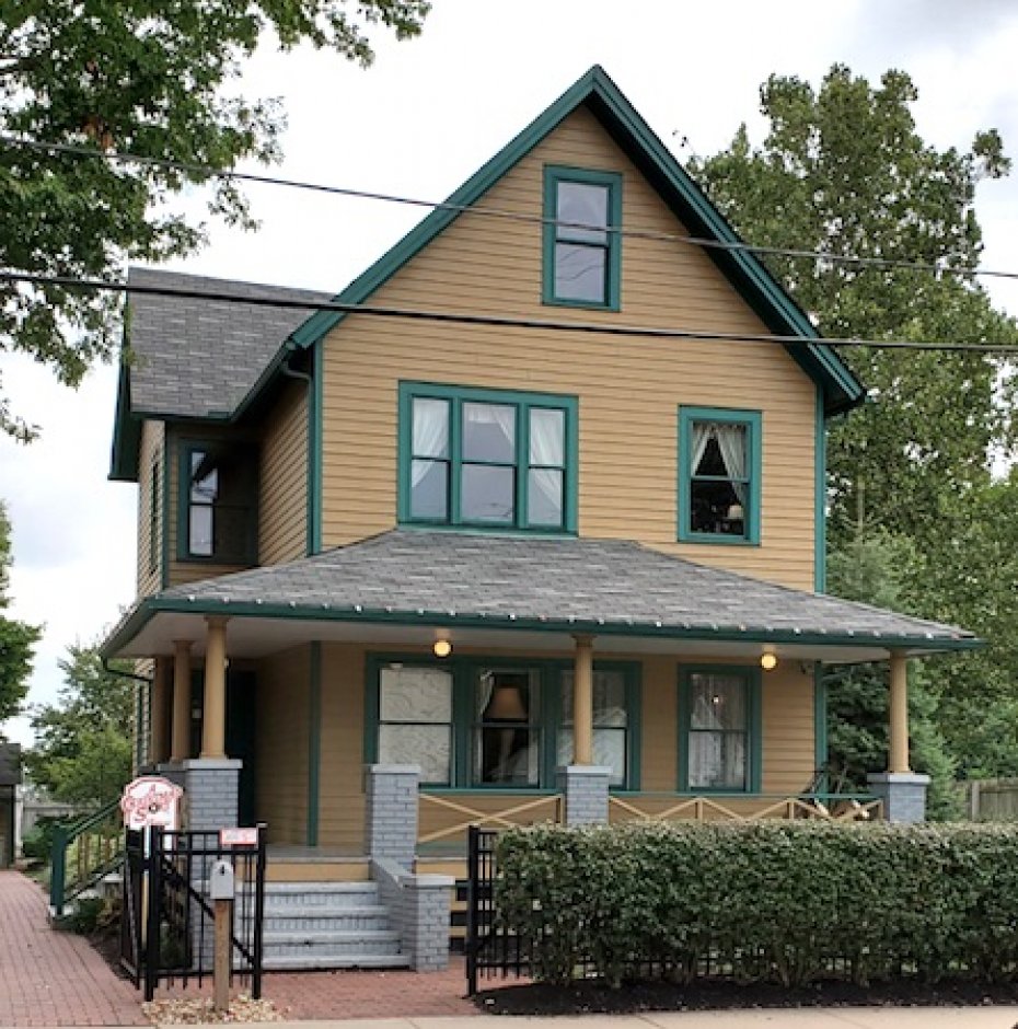  from movie, “A Christmas Story”, Ralphie Parker residence