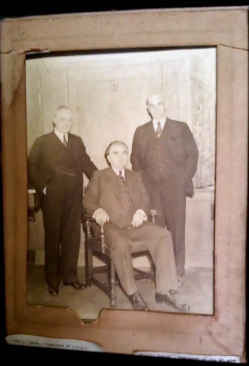 Picture of John L. Lewis, UMWA president at the time of Coal Wars