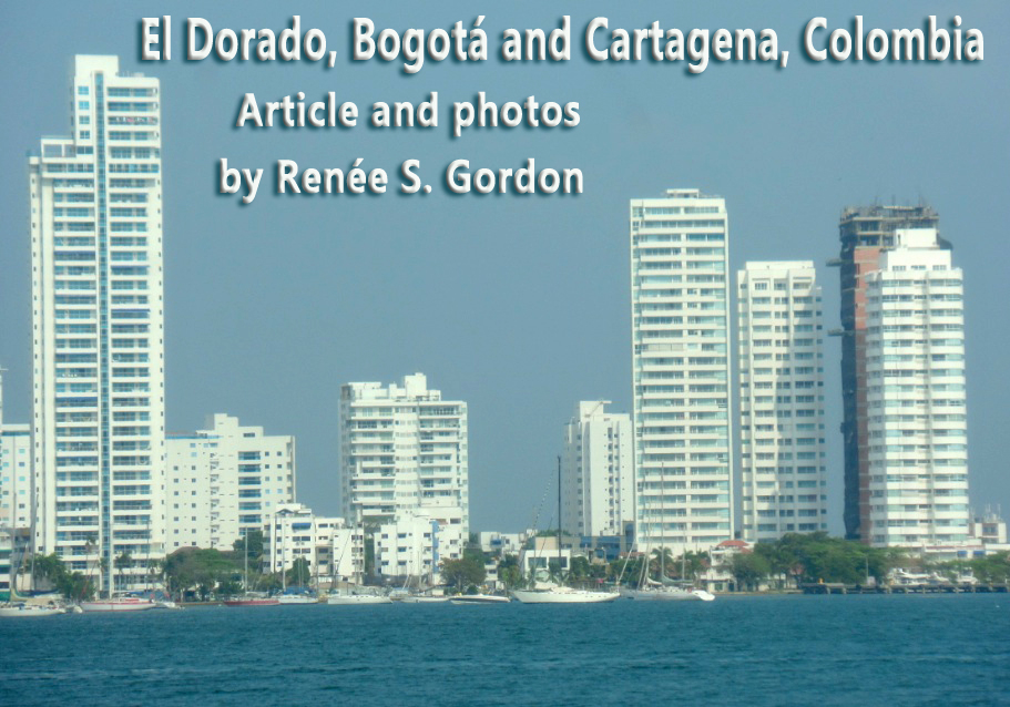  Cartagena, Colombia city view with title 