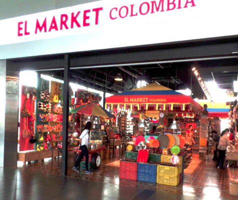 market in Colombia