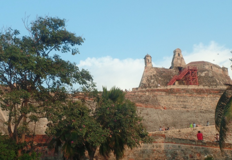 Cartagena’s fortifications in Colombia