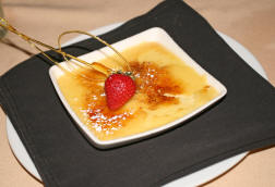 Creme Brulee at Tic Toc Room in Macon, GA