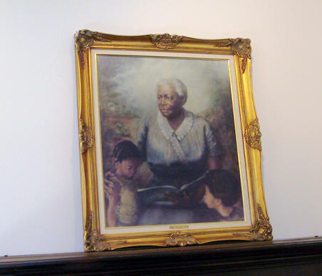 Portrait of Lucy Craft Laney at her Musuem in Augusta, GA