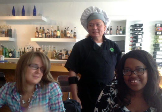 Chef Tom at Lemongrass Thai Bistro in Macon, Georgia